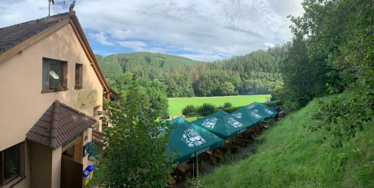 Penzion Pod Kaplickou ทิชนอฟ ภายนอก รูปภาพ